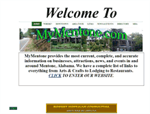 Tablet Screenshot of mymentone.com